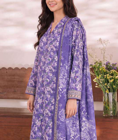 Daman Exclusive by VS Textiles | Printed Cambric 3 Piece Unstitched Suit D-8