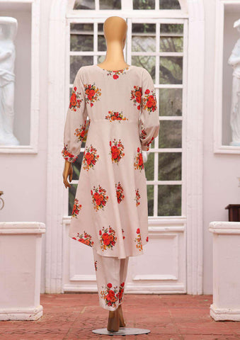 HZ Linen Wintery Printed Co-Ord Set D-4