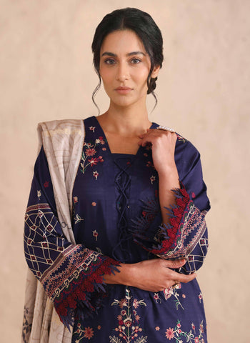 Johra Vasal Embroidered Lawn Unstitched 3 Piece Suit D-5