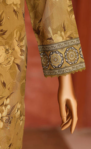 Elegant by HZ Textiles | Embroidered 3 Piece Unstitched Lawn Suit D-6