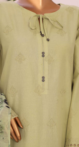 Floral Vibes by HZ Textiles | Embroidered 3 Piece Unstitched Lawn Suit D-6