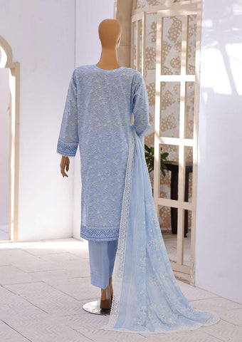 Nakshkari by HZ Textiles | Embroidered Lawn 3 Piece Unstitched Suit D-7
