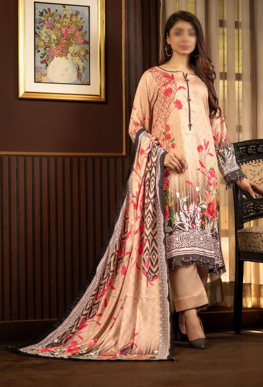 Salina Jacquard Print Linen Collection By Regalia D-09
