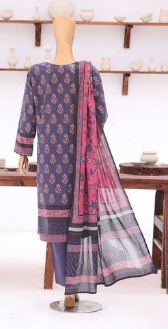 Platinum Jaipuri Prints by HZ Textiles | Digital Printed Lawn 3 Piece Unstitched Suit D-6