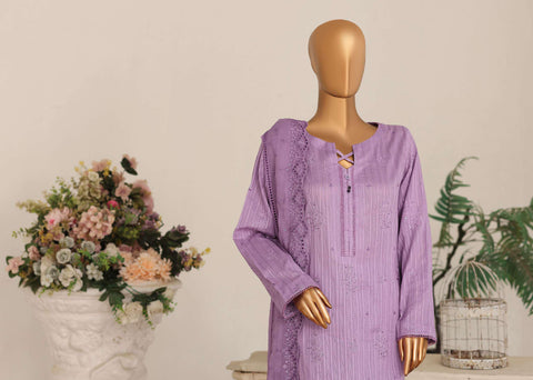Mayaar by HZ Textiles | Embroidered 3 Piece Unstitched Suit D-3