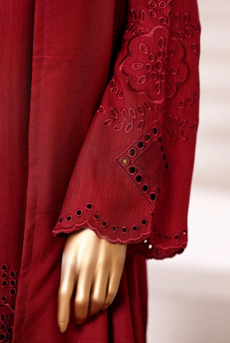 Sadabahar Vybe Emb Dhanak Stitched 3 Piece Suit D-1