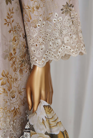Laser Cutwork Chikankari Emb Dupatta Vol-1 Sadabahar D-01