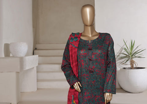 Printed Cotton With Farshi Shalwar Vol-02 By Sadabahar D-07