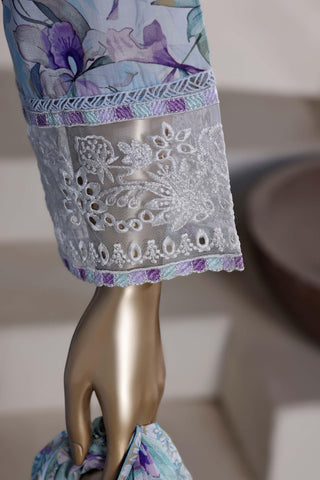 Sadabahar AMYRAH Vol-2 | Heavy Embroidered Lawn 3 Piece Stitched Suit D-1