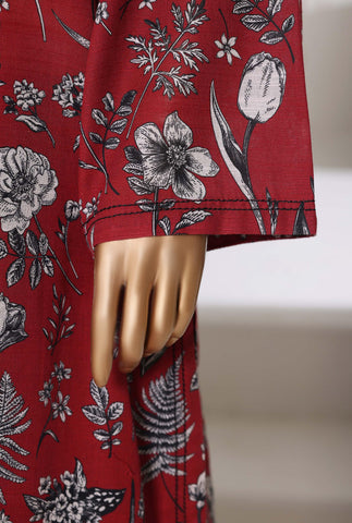 Printed Khaddar Vol-3 Stitched 3PC Collection By Sadabahar D-1