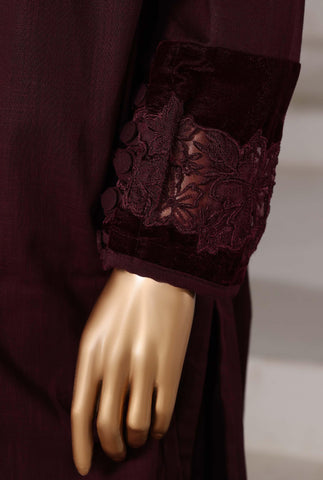 Sadabahar Premium Emb Cross Texture RTW 3 Piece Suit D-1