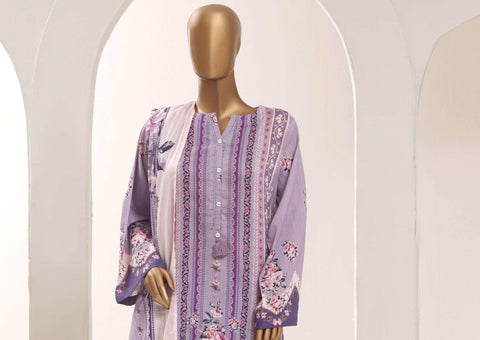 Sadabahar Printed Lawn Vol-12 | Printed Lawn 3 Piece Stitched Suit D-13