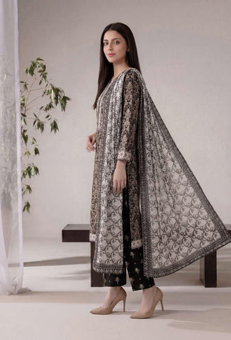 SEFA by Tawakkal Fabrics | 3 Piece Unstitched Rotary Printed Lawn Suit D-3