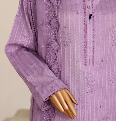 Mayaar by HZ Textiles | Embroidered 3 Piece Unstitched Suit D-3