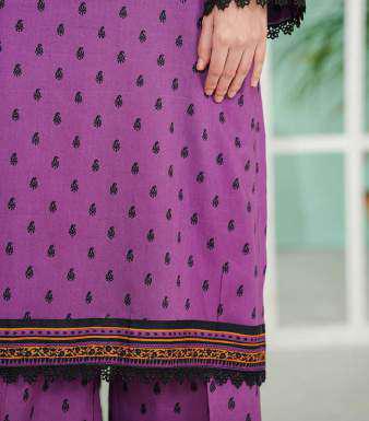 VS DAMAN Exclusive Printed Lawn Unstitched 3 Piece Suit D-12