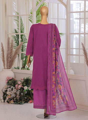 Oriental Printkari by HZ Textiles | Embroidered 3 Piece Unstitched Lawn Suit D-2