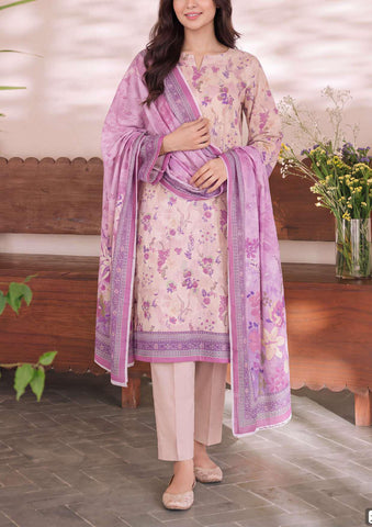 Daman Exclusive by VS Textiles | Printed Cambric 3 Piece Unstitched Suit D-9