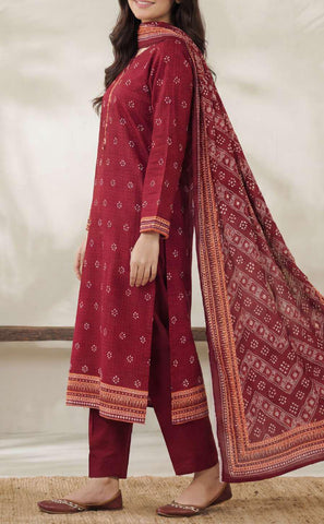 Daman Exclusive | Printed Lawn 3 Piece Unstitched Suit D-8