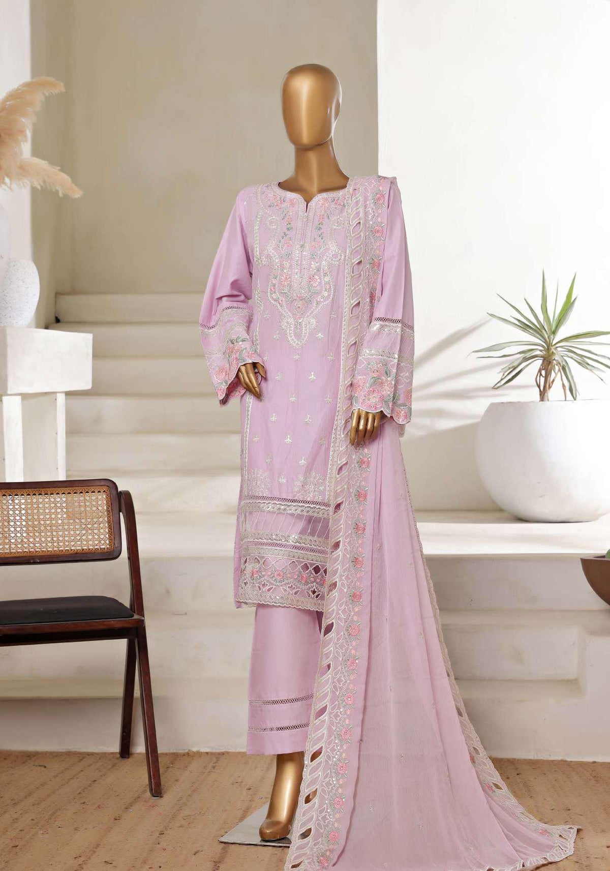 Luxury Embroidered Spring Collection Vol-5 Sadabahar -09