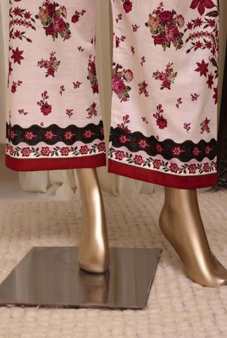 Sadabahar Printed Khaddar Stitched 3 Piece Suit D-9