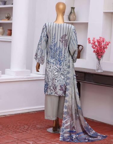 Winter Cut Dana | 3 Piece Semi-Stitched Embroidered Suit D-5