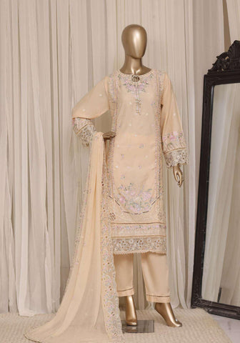 Sadabahar Luxury Embroidered Cotton Stitched 3 Piece Suit D-8