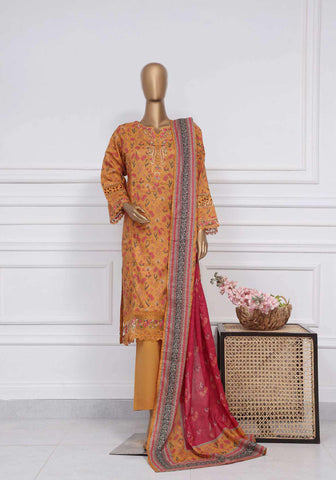 RAYA Festive Embroidered 3 PCS Coll25 By Sadabahar D-9