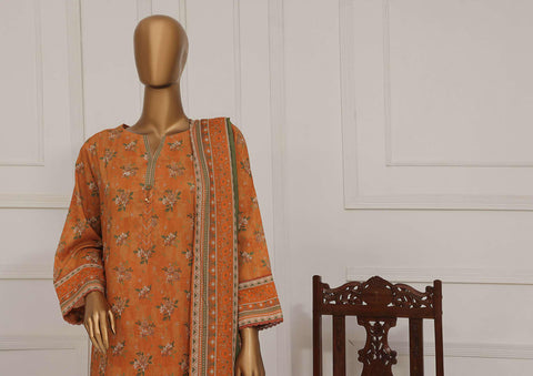 Asasa Vol1 Digital Embroidered Lawn 3Pcs Hz Tex D-10