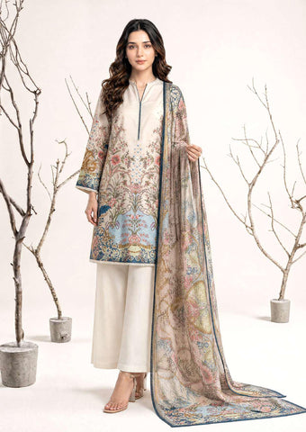 NAAZ by Tawakkal Fabrics | Digital Printed Lawn 3 Piece Unstitched Suit D-5