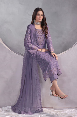 MANAAR LUXURY HANDWORK CHIFFON COLL BY SOGHAT D-05