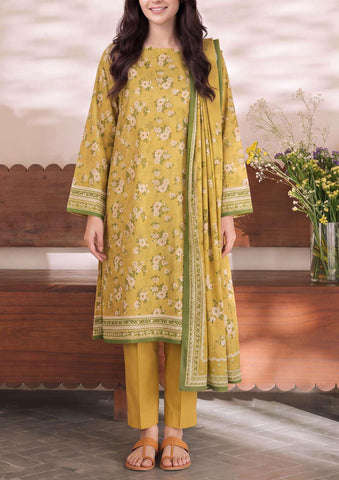 Daman Exclusive by VS Textiles | Printed Cambric 3 Piece Unstitched Suit D-10