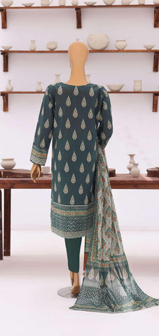 Platinum Jaipuri Prints by HZ Textiles | Digital Printed Lawn 3 Piece Unstitched Suit D-7