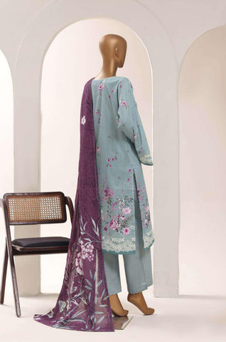 Sadabahar Printed Lawn Vol-12 | Printed Lawn 3 Piece Stitched Suit D-12