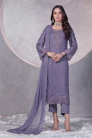 MANAAR LUXURY HANDWORK CHIFFON COLL BY SOGHAT D-05