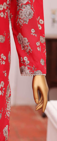 HZ Linen Wintery Printed Co-Ord Set D-5