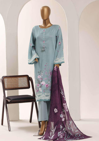 Sadabahar Printed Lawn Vol-12 | Printed Lawn 3 Piece Stitched Suit D-12