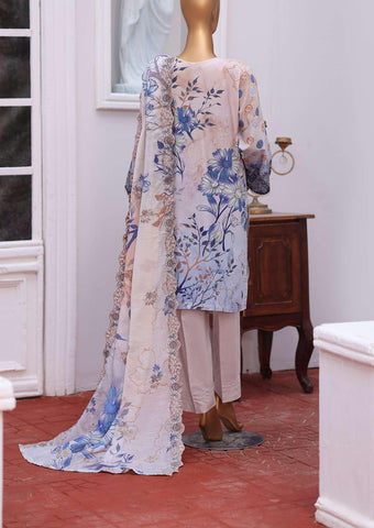 Winter Cut Dana | 3 Piece Semi-Stitched Embroidered Suit D-6