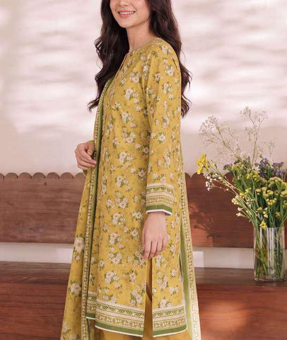 Daman Exclusive by VS Textiles | Printed Cambric 3 Piece Unstitched Suit D-10