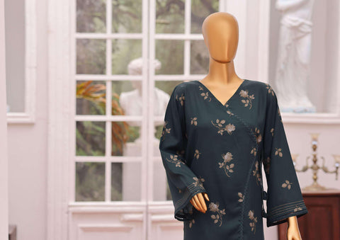 HZ Linen Wintery Printed Co-Ord Set D-6