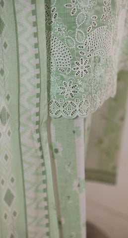 Oriental Printkari by HZ Textiles | Embroidered 3 Piece Unstitched Lawn Suit D-3