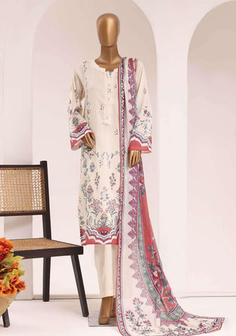 Sadabahar Printed Lawn Vol-10 | Digital Printed Lawn 3 Piece Stitched Suit D-1