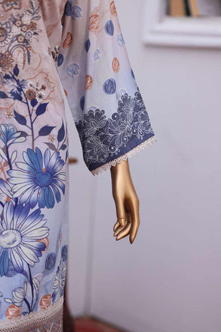 Winter Cut Dana | 3 Piece Semi-Stitched Embroidered Suit D-6