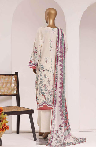 Sadabahar Printed Lawn Vol-10 | Digital Printed Lawn 3 Piece Stitched Suit D-1