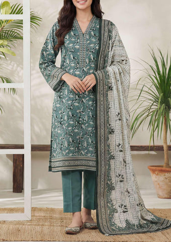 Daman Exclusive | Printed Lawn 3 Piece Unstitched Suit D-10