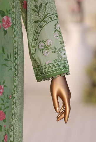 Premium Daily Wear by HZ Textiles Vol-5 | Embroidered Lawn 3 Piece Unstitched Suit D-6