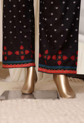 Sadabahar Printed Khaddar Stitched 3 Piece Suit D-10