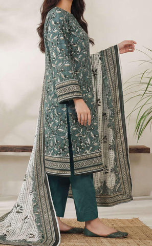 Daman Exclusive | Printed Lawn 3 Piece Unstitched Suit D-10