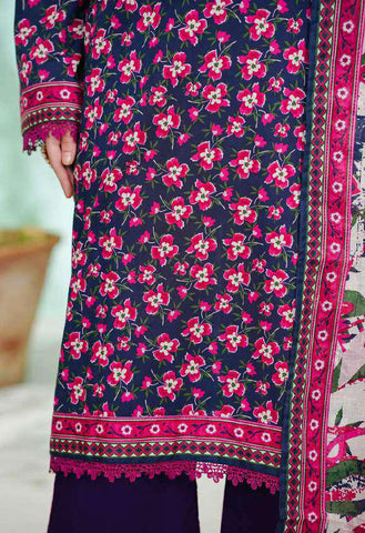 VS DAMAN Exclusive Printed Lawn Unstitched 3 Piece Suit D-14