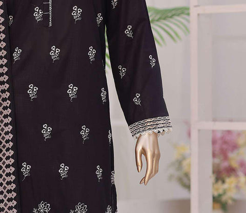 Oriental Printkari by HZ Textiles | Embroidered 3 Piece Unstitched Lawn Suit D-4