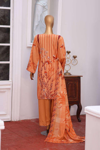 Winter Cut Dana | 3 Piece Semi-Stitched Embroidered Suit D-7